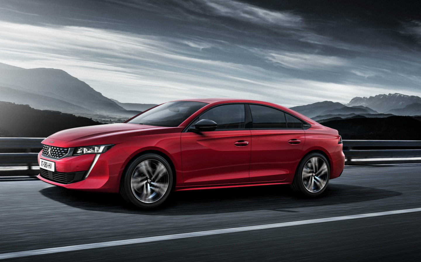 2018 Geneva motor show Peugeot 508 saloon