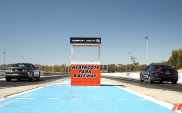 Kia with a sting in its tail beats Ford Mustang muscle car in a drag race