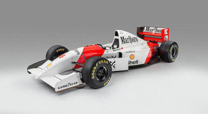 Ayrton Senna MP4/8 for sale