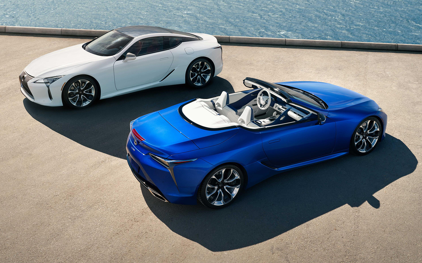 Lexus LC500 Convertible at LA Auto Show 2019