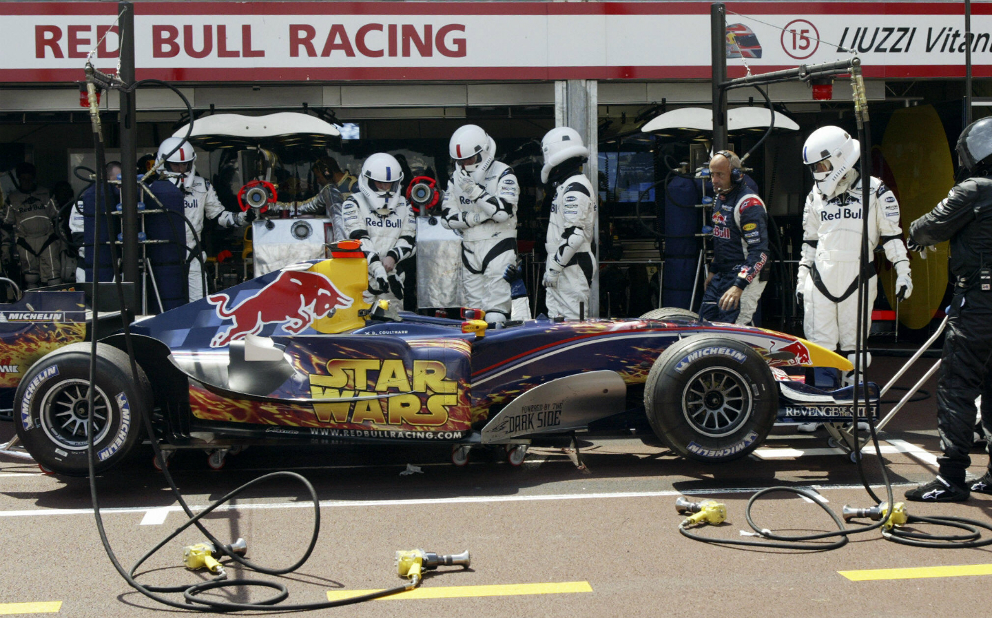 Top 5 Star Wars-inspired special edition cars Red Bull Racing RB1 F1 car