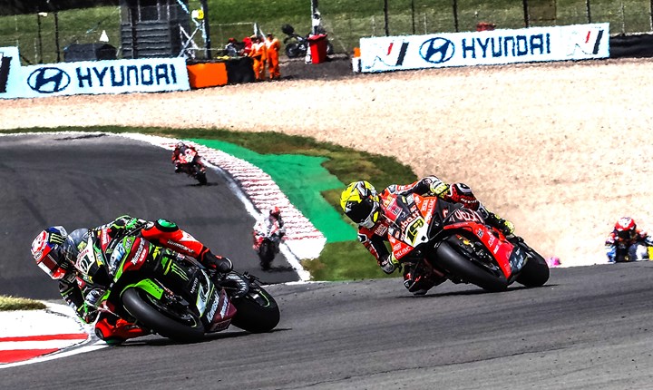 FIM Superbike World Championship UK round at Donington Park