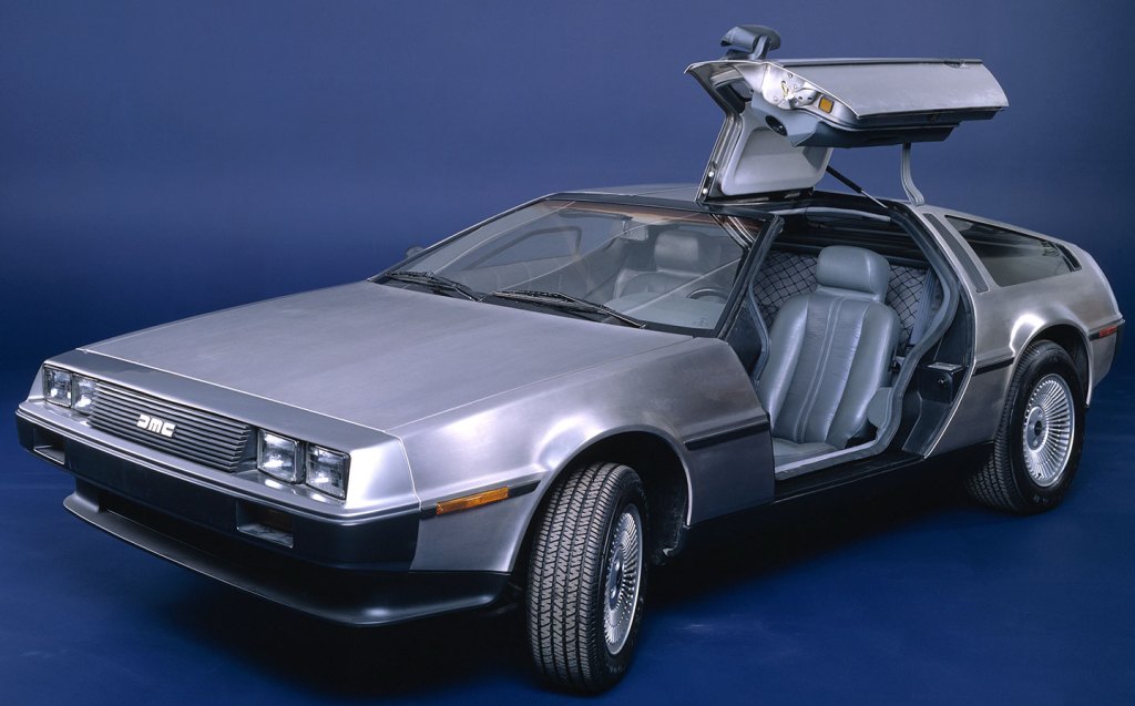 Top five wedge shaped cars - DeLorean DMC-12