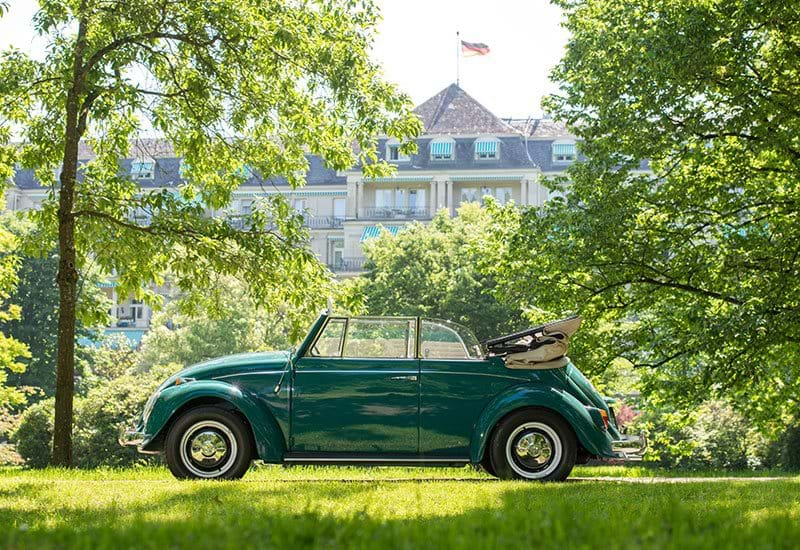 VW Beetle at Brenners Park Hotel