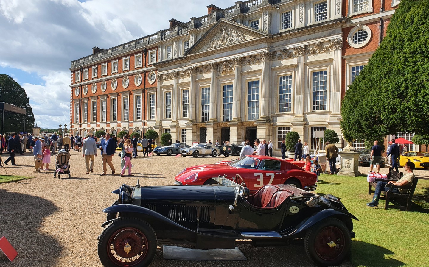 Austin J40 pedal car at the 2020 Concours of Elegance Junior Concours