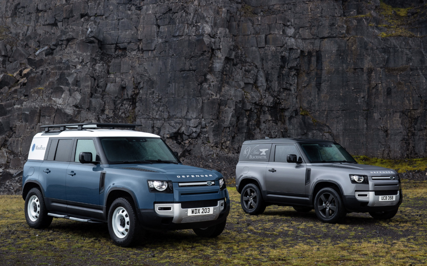 The Land Rover Defender Hard Top 90 and 110