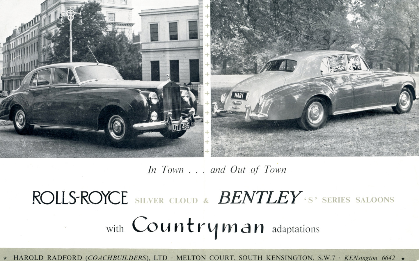 An advert for the Radford Countryman body