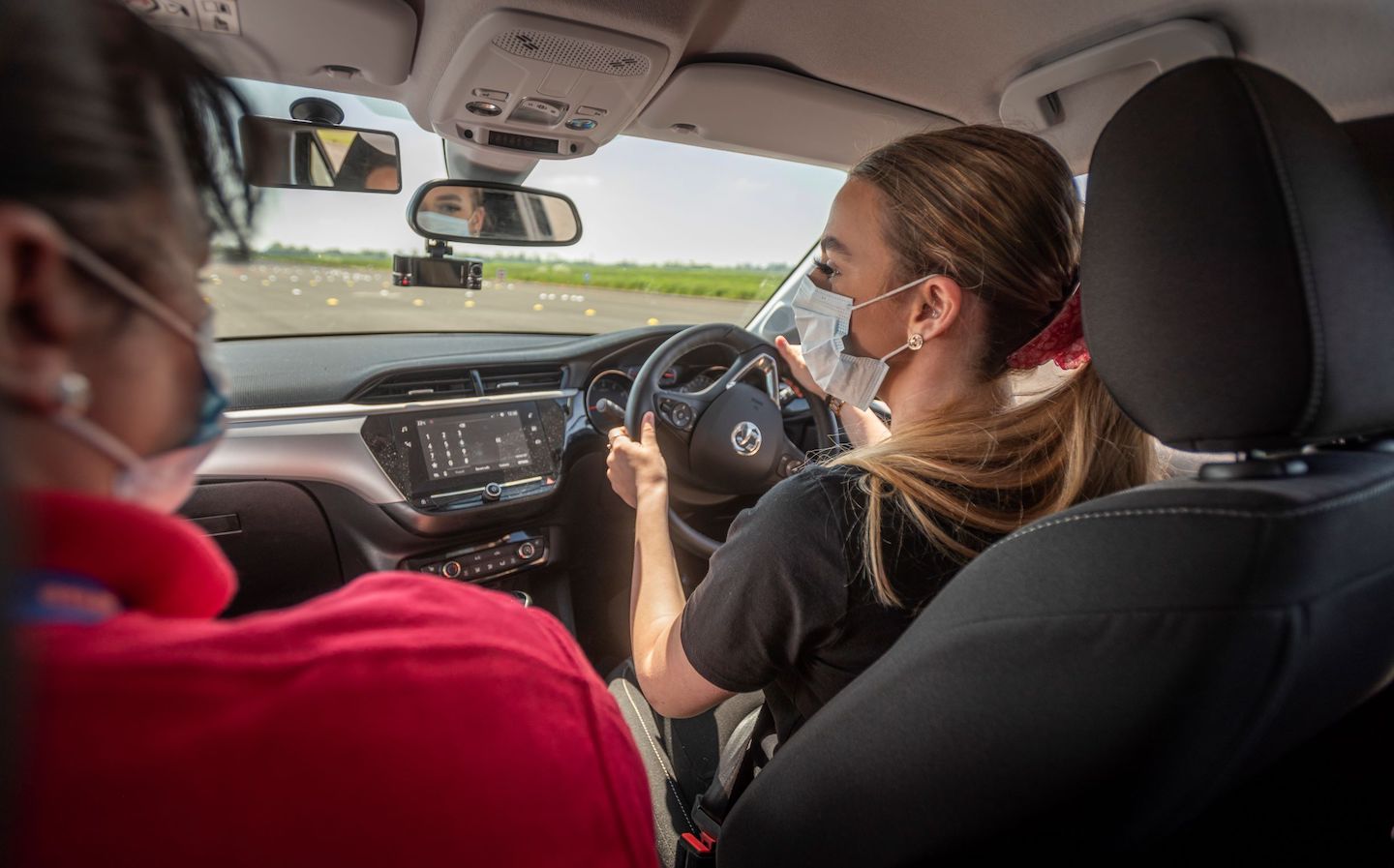 Young Driver driving lessons with instructor