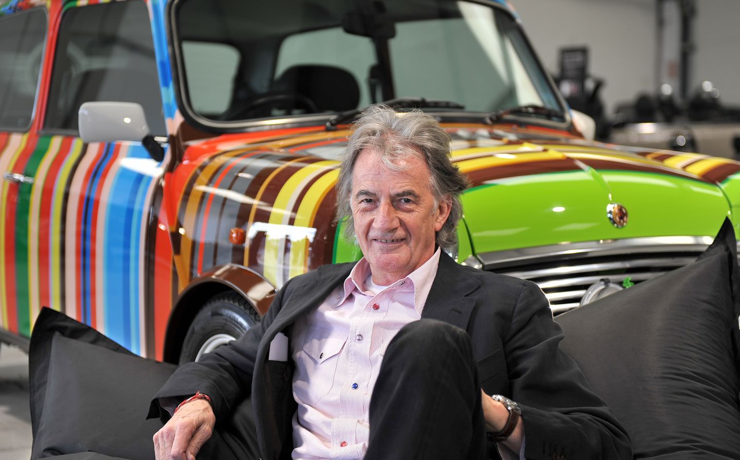 Paul Smith with his original Mini