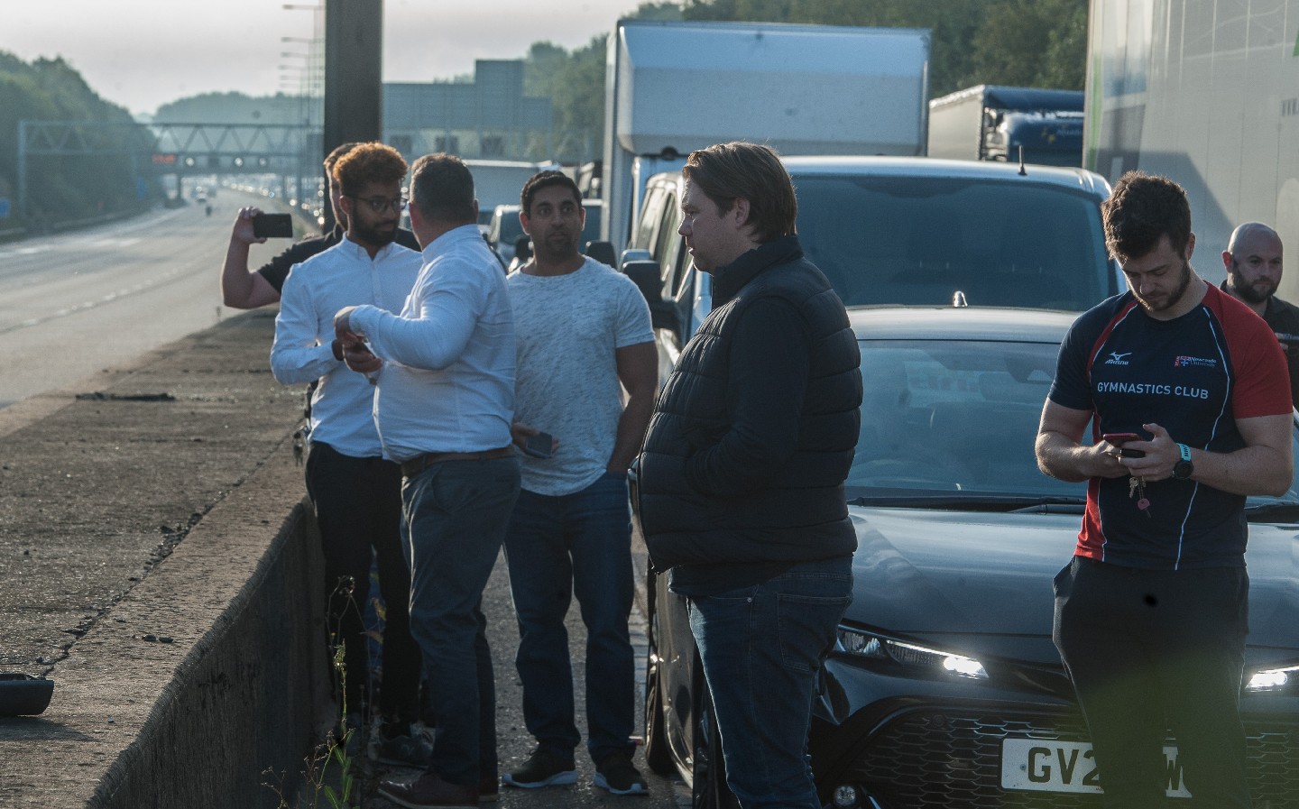 Arrests following fifth M25 protest by Insulate Britain to block the motorway