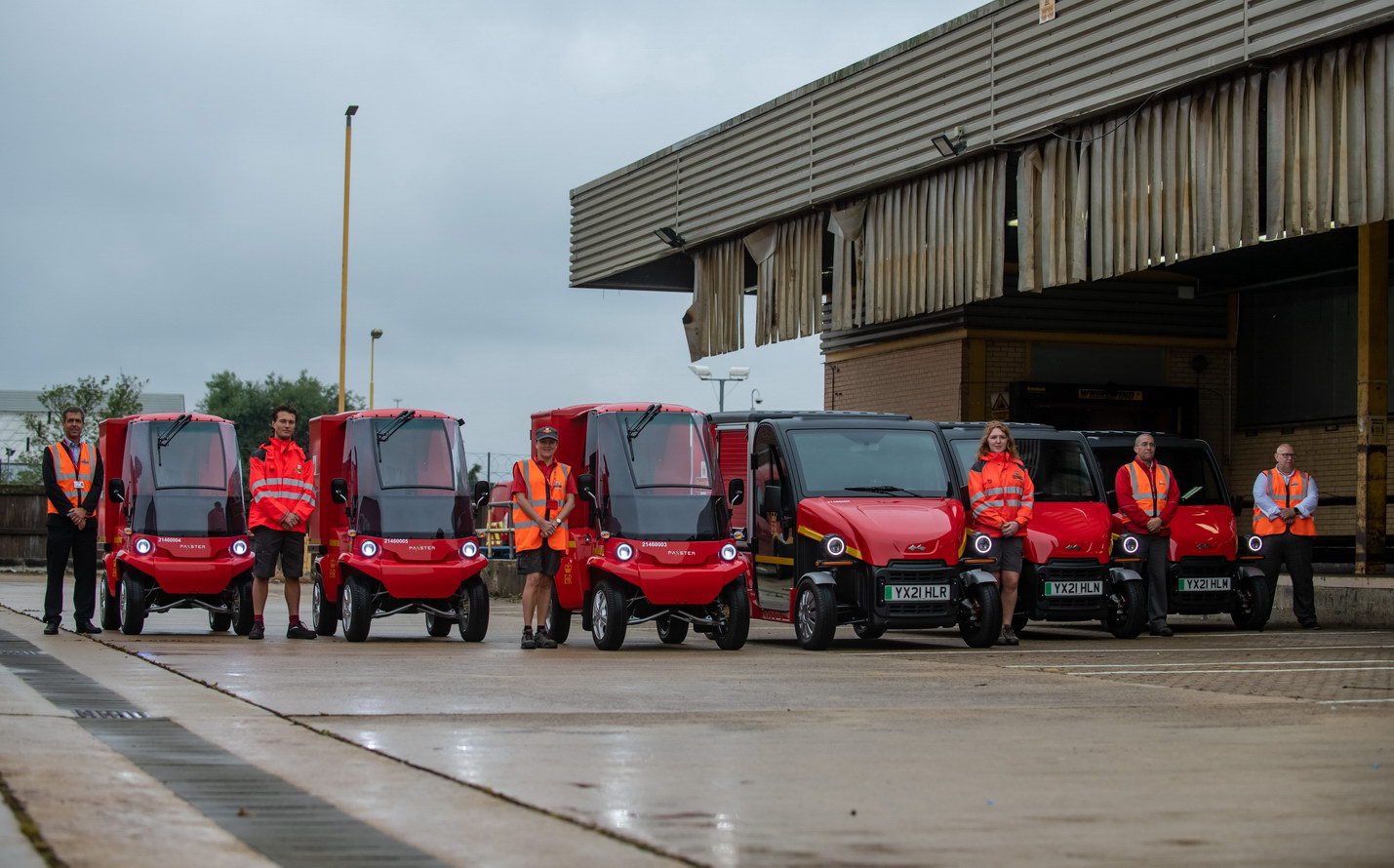 Royal Mail tests EVs