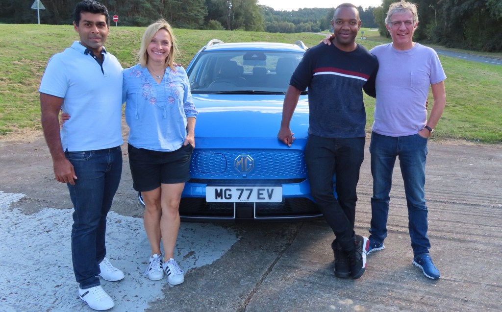 The presenter team for the new series of Fifth Gear