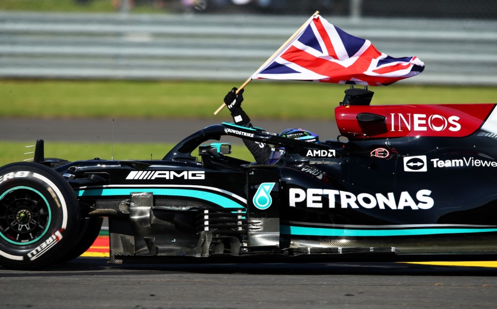 2021 British GP Lewis Hamilton win