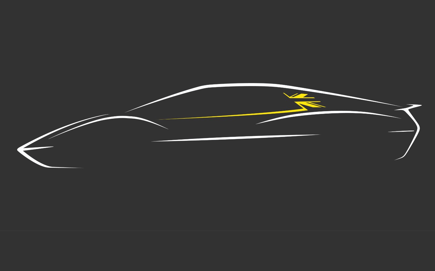 Lotus Type 135 first electric sports car sketch