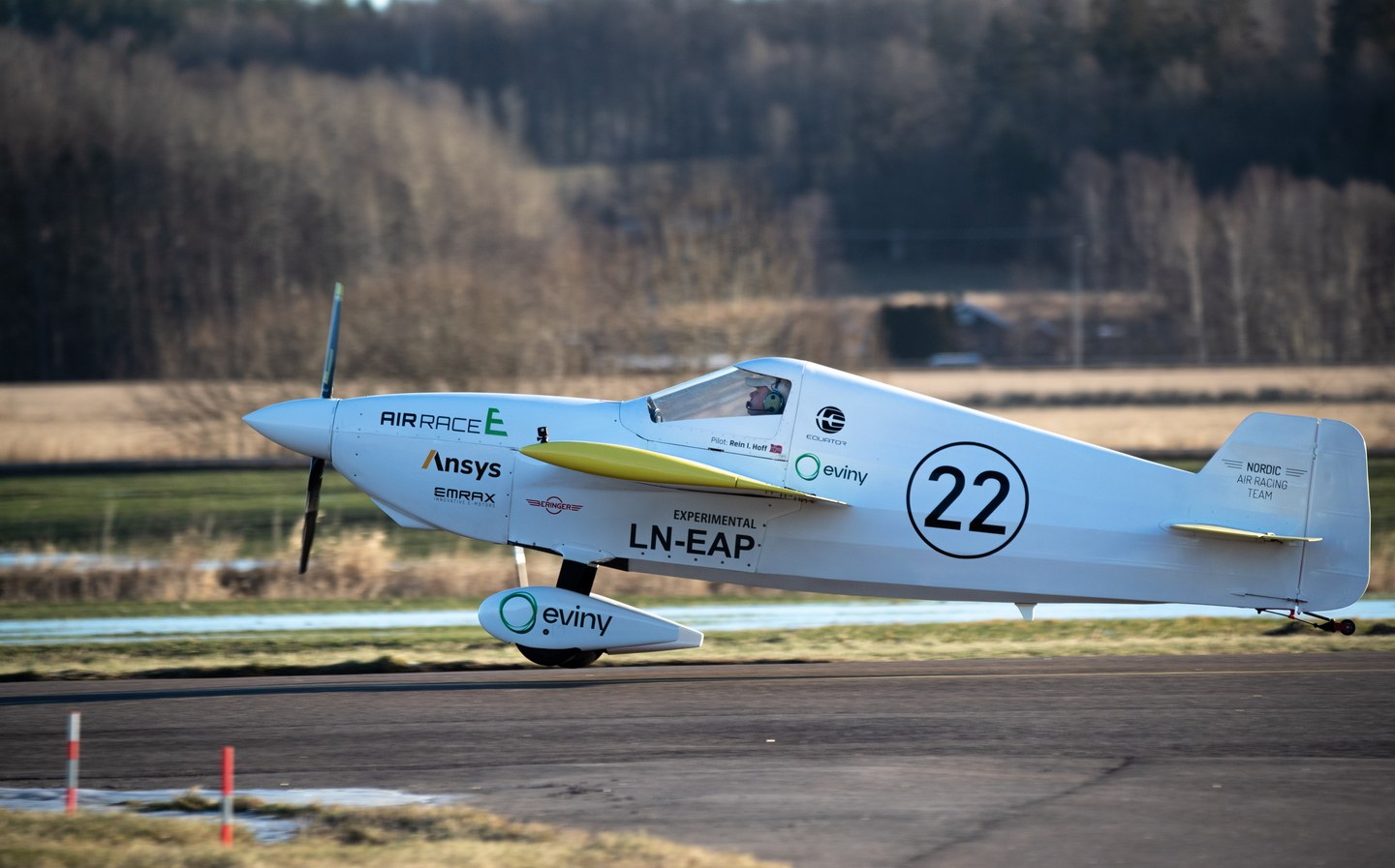 Nordic Air Racing makes first ever piloted flight of all-electric racing aeroplane