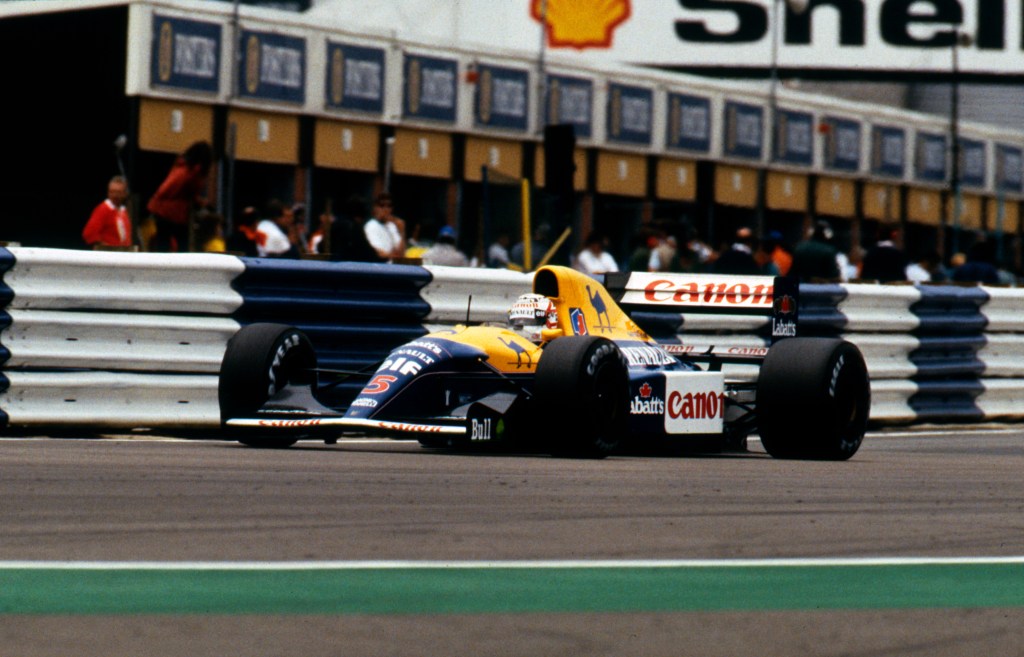 Williams Renault FW14B Nigel Mansell, 1992 British Grand Prix, Silverstone. Creator: Unknown. (Photo by National Motor Museum/Heritage Images via Getty Images)