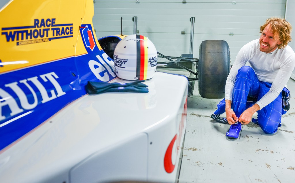 Sebastian Vettel will drive eco-friendly ex-Mansell Williams F1 car ahead of British GP