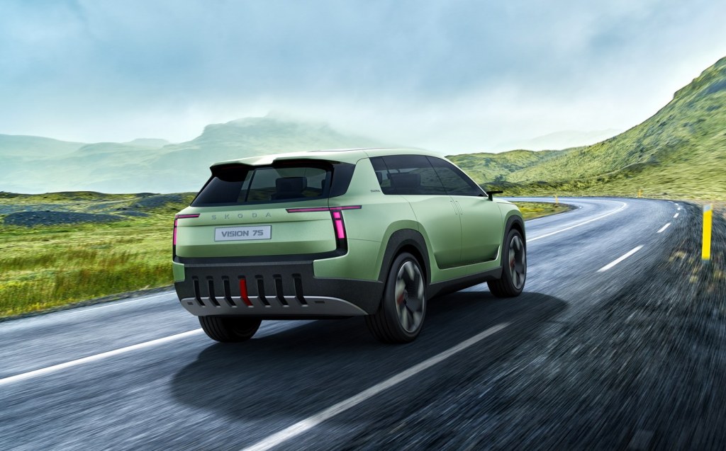 Skoda Vision 7S concept electric SUV