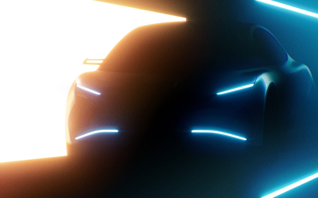 Teaser shot of the Aehra SUV