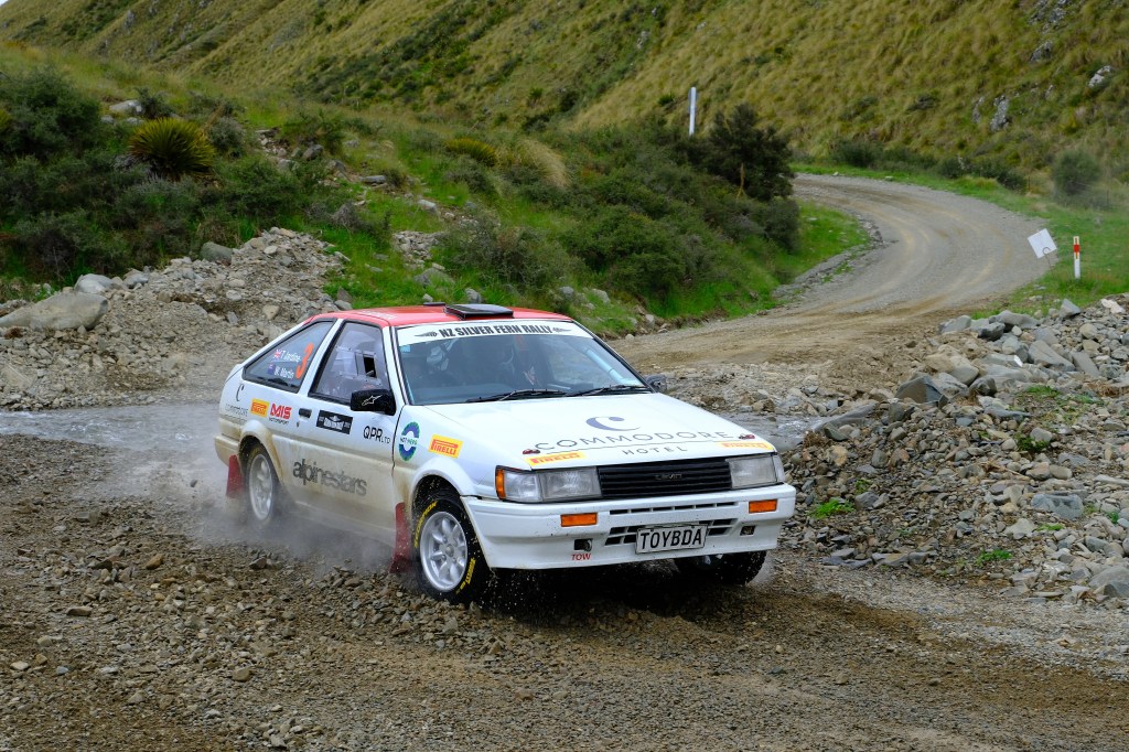 Tony Jardine 2022 Silver Fern Rally