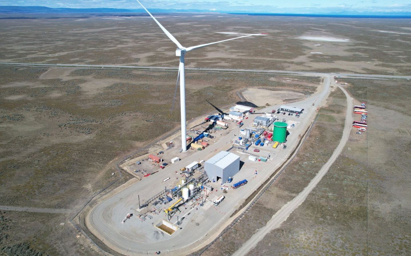 Haru Oni eFuels pilot plant, Punta Arenas, Chile, 2022