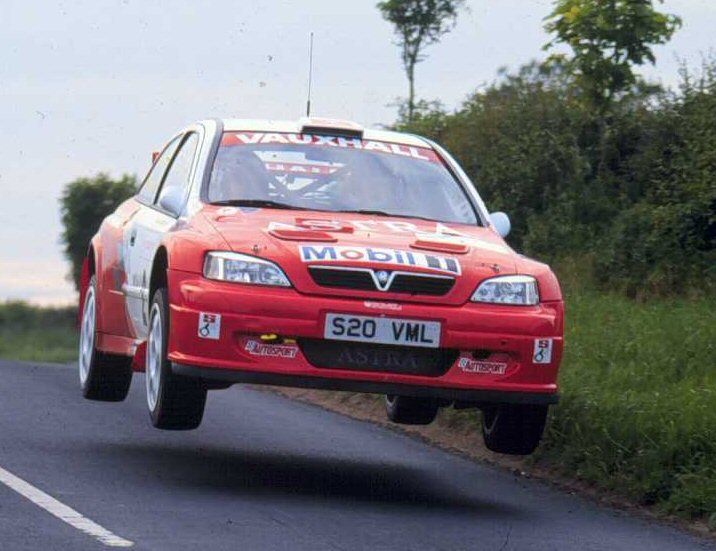 RML-prepared Vauxhall Astra rally car