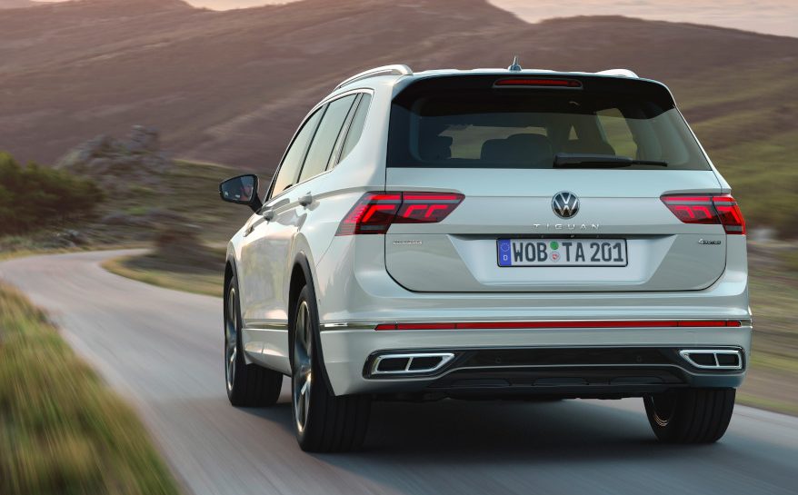 Updated Volkswagen Tiguan Allspace revealed