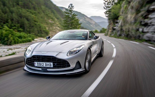 Aston Martin DB12 front 3/4 view