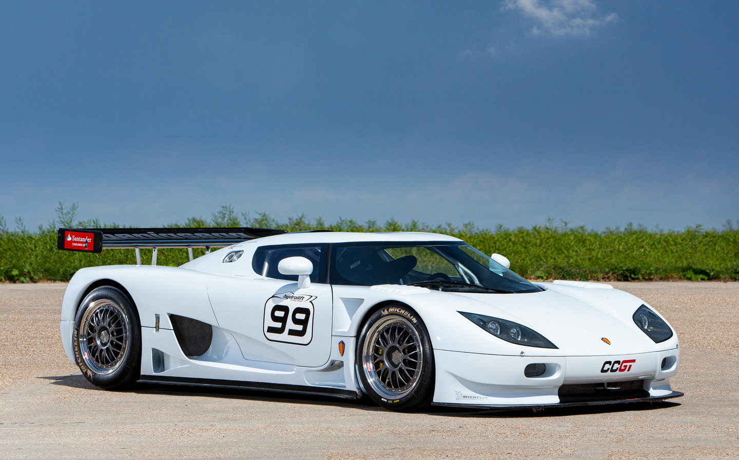 2007 Koenigsegg CCGT GT1 Competition Coupé up for auction at Goodwood Festival of Speed. Image credit: Bonhams|Cars