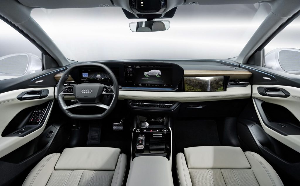 Audi Q6 e-tron interior