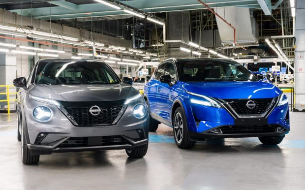 Nissan Qashqai and Juke manufacturing in Sunderland