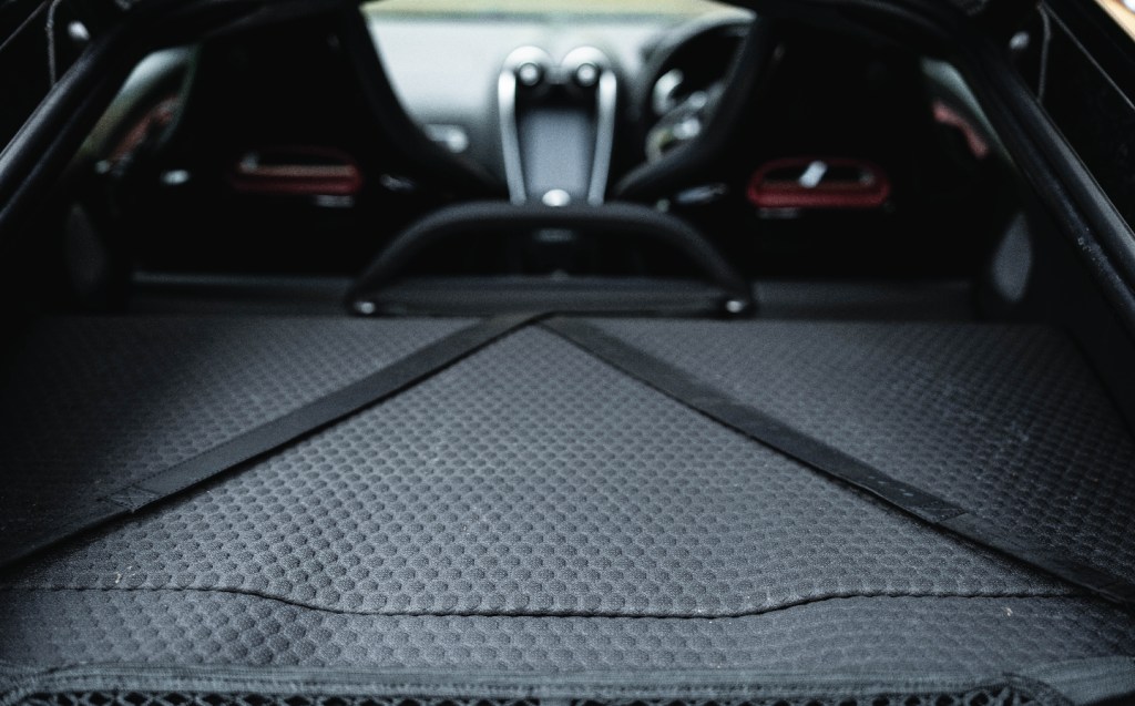 McLaren GT rear luggage space