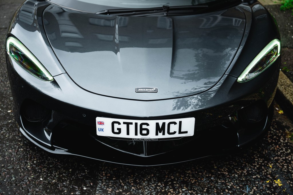 McLaren GT nose detail