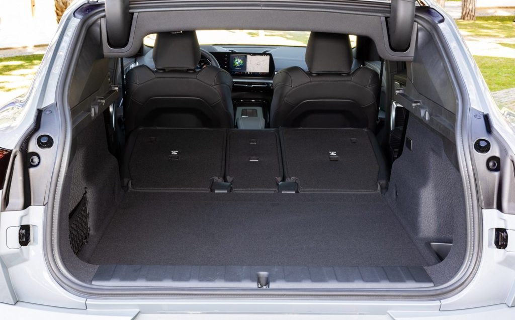 BMW iX2 boot space