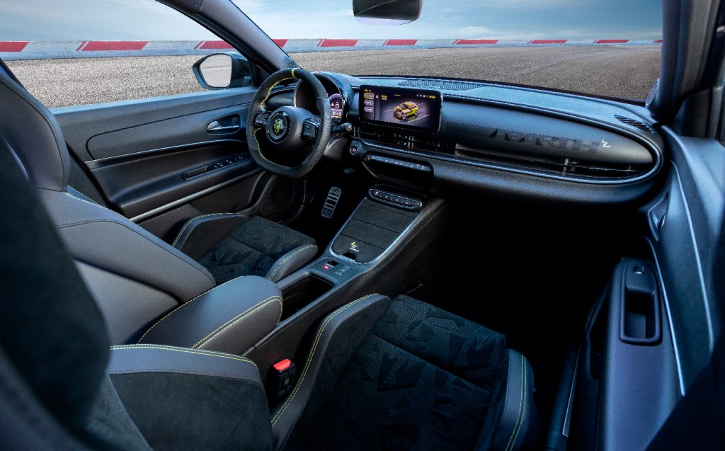 Abarth 600e interior