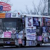 Trump fans Donna Eiden and Rocky Granata, from Philadelphia